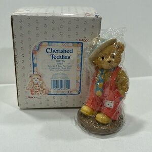 Cherished Teddies Love is a Bear Necessity Clown Figure with box CT3